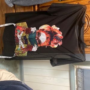 Oversized Sheer TShirt